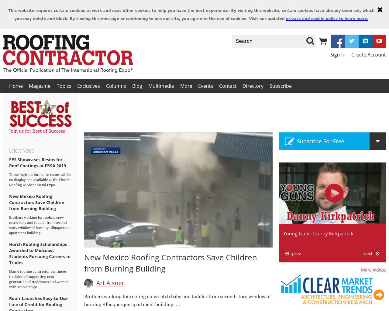 Kochava Media Index Roofing Contractor Magazine Competitors