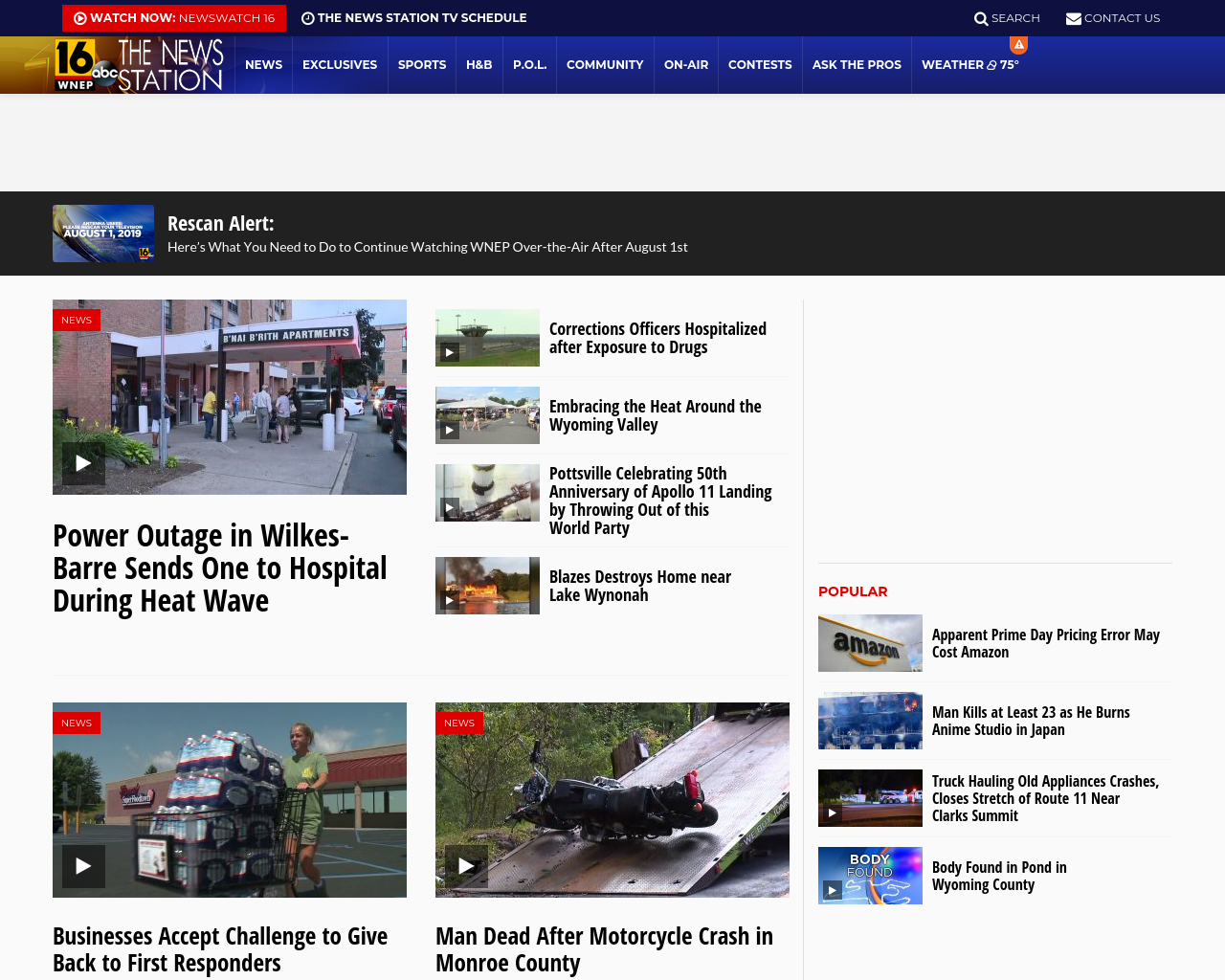 Wnep Advertising Mediakits Reviews Pricing Traffic Rate Card Cost