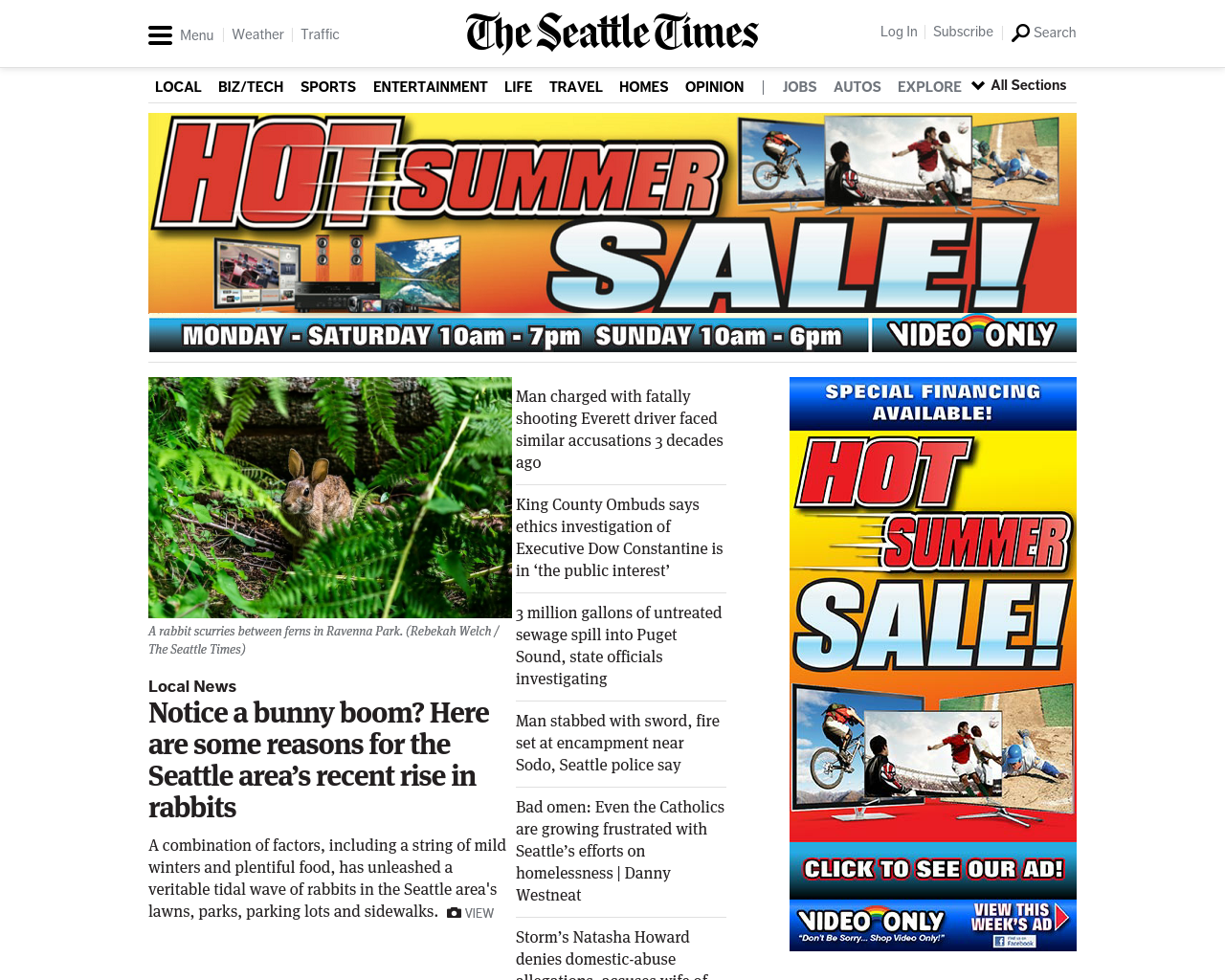 The Seattle Times Advertising Mediakits, Reviews, Pricing, Traffic