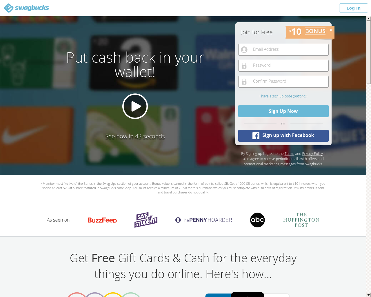 Swagbucks Member Recognition Program Details